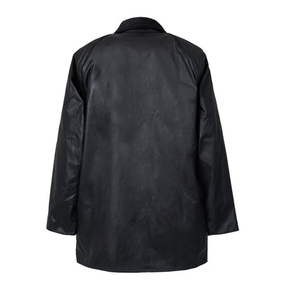 Barbour Beaufort Wax Jacket Black