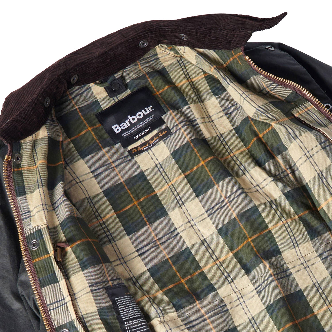 Barbour Beaufort Waxed Jacket Sage