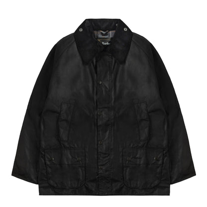Barbour Bedale Wax Jacket Black - The Sporting Lodge
