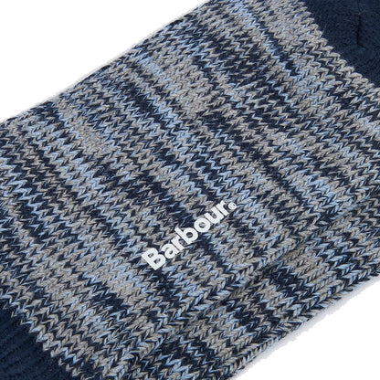 Barbour Bedrock Boot Sock Navy Mix - The Sporting Lodge