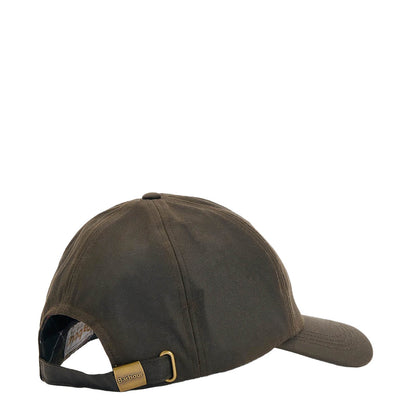 Barbour Belsay Wax Sports Cap Olive