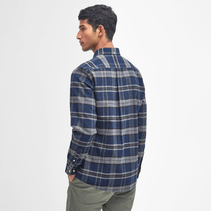 Barbour Betsom Tailored Checked Shirt Grey Marl