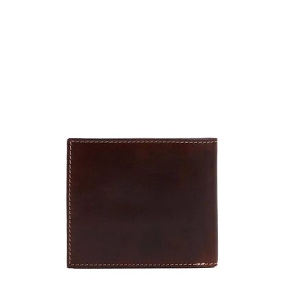 Barbour Bilton Leather Wallet Burnt Chocolate Brown - The Sporting Lodge