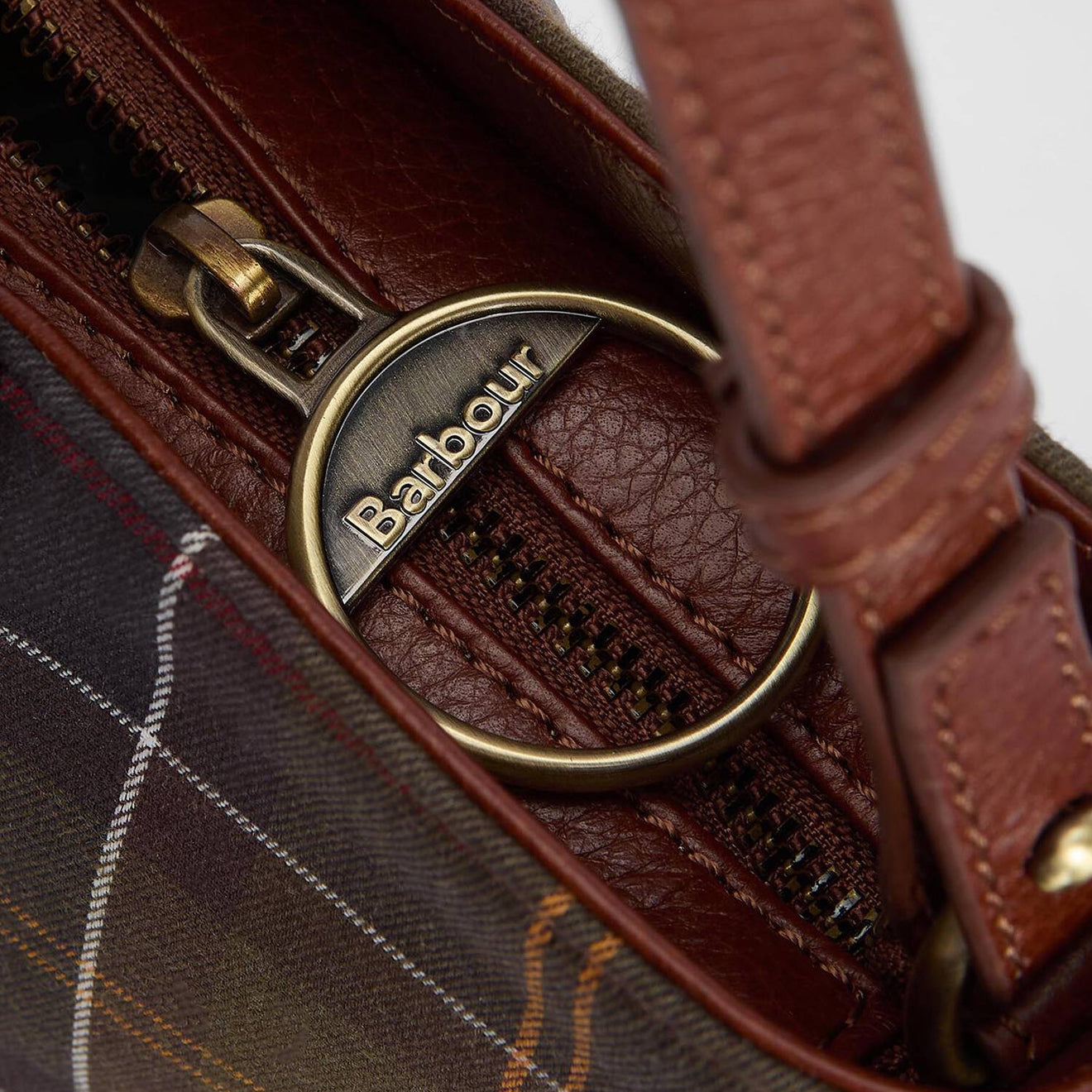 Barbour Birch Tartan Tote Bag Classic Tartan