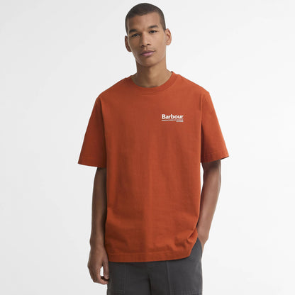 Barbour Birchcliffe Relaxed Graphic T-Shirt Roobios