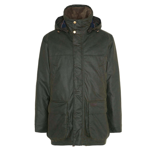 Barbour Bleaberry Wax Jacket Fern - The Sporting Lodge