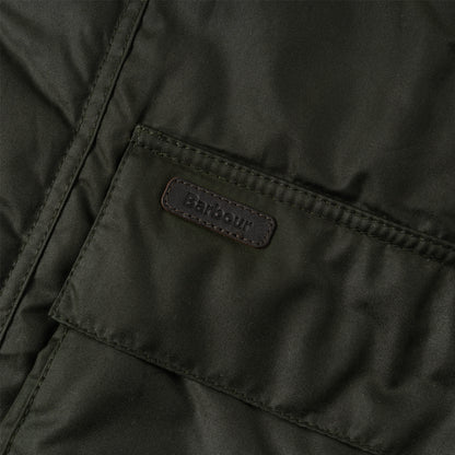 Barbour Bleaberry Wax Jacket Fern - The Sporting Lodge