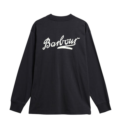 Barbour Bowery Oversized Graphic L/S T-Shirt Black