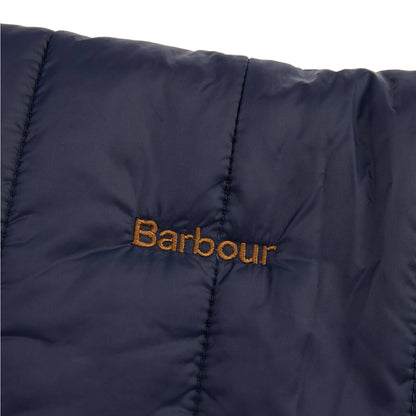 Barbour Brampton Quilted Dog Coat Red/Navy