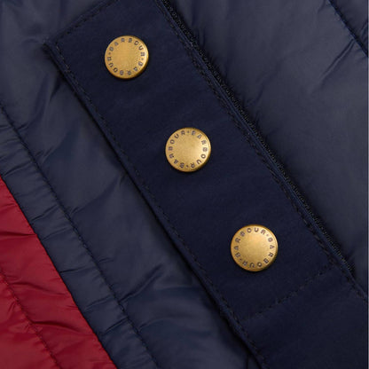 Barbour Brampton Quilted Dog Coat Red/Navy