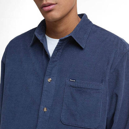 Barbour Bramside Relaxed Cord Shirt Navy