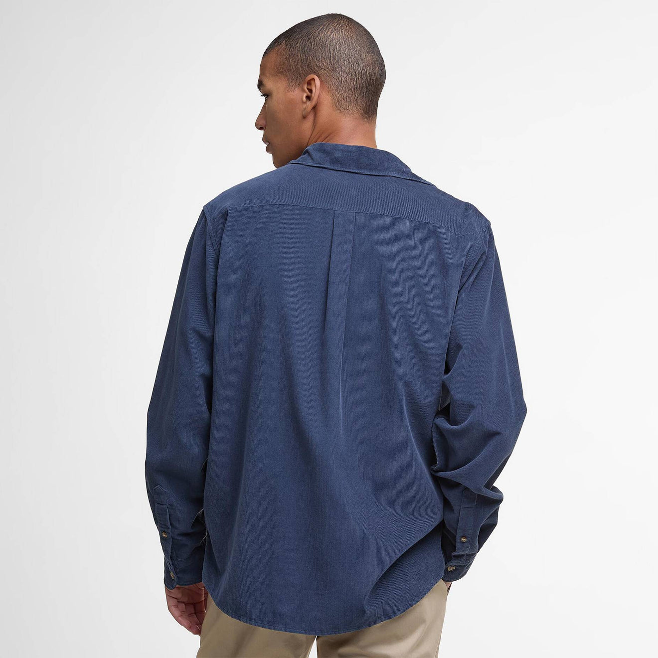 Barbour Bramside Relaxed Cord Shirt Navy
