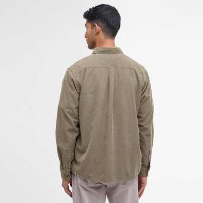 Barbour Bramside Relaxed Cord Shirt Olive