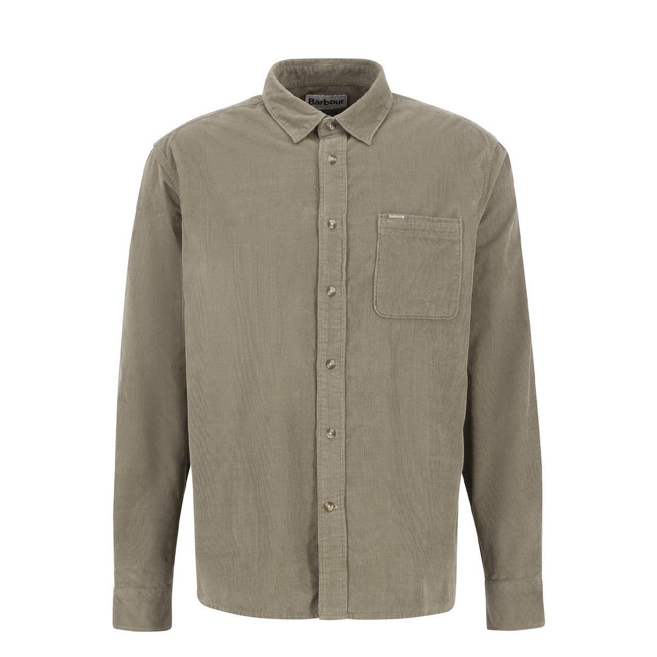 Barbour Bramside Relaxed Cord Shirt Olive