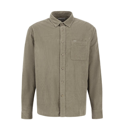 Barbour Bramside Relaxed Cord Shirt Olive