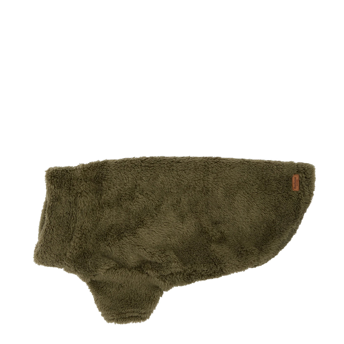 Barbour Brindle Fleece Dog Jumper Olive