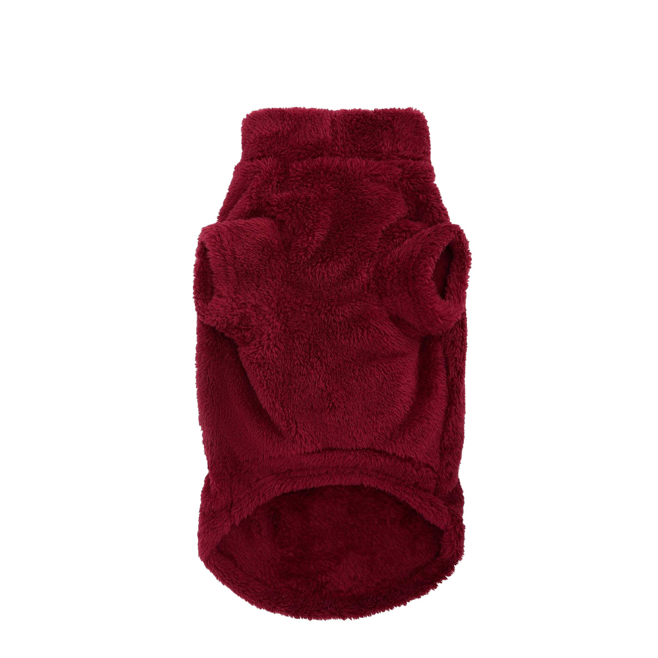 Barbour Brindle Fleece Dog Jumper Red