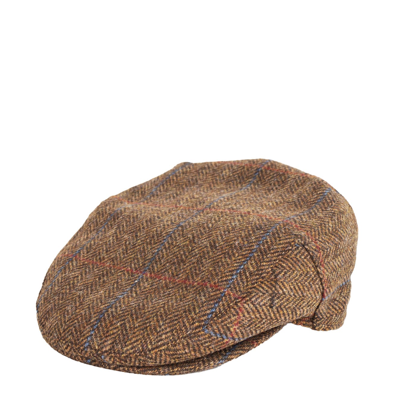 Barbour Cairn Flat Cap Brown Check - The Sporting Lodge