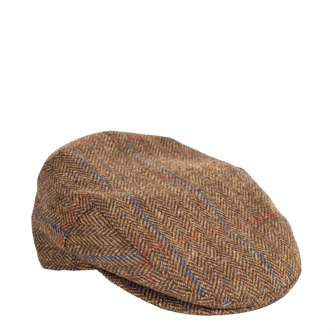 Barbour Cairn Flat Cap Brown Check - The Sporting Lodge