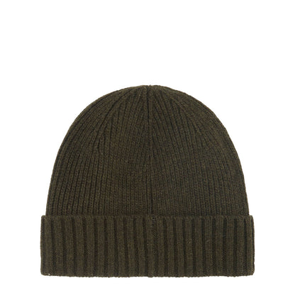Barbour Carlton Beanie Hat Dark Green - The Sporting Lodge