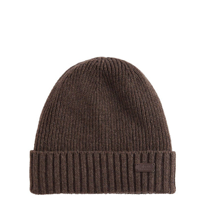 Barbour Carlton Beanie Hat Mid Brown - The Sporting Lodge