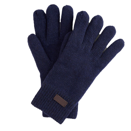 Barbour Carlton Gloves Navy - The Sporting Lodge