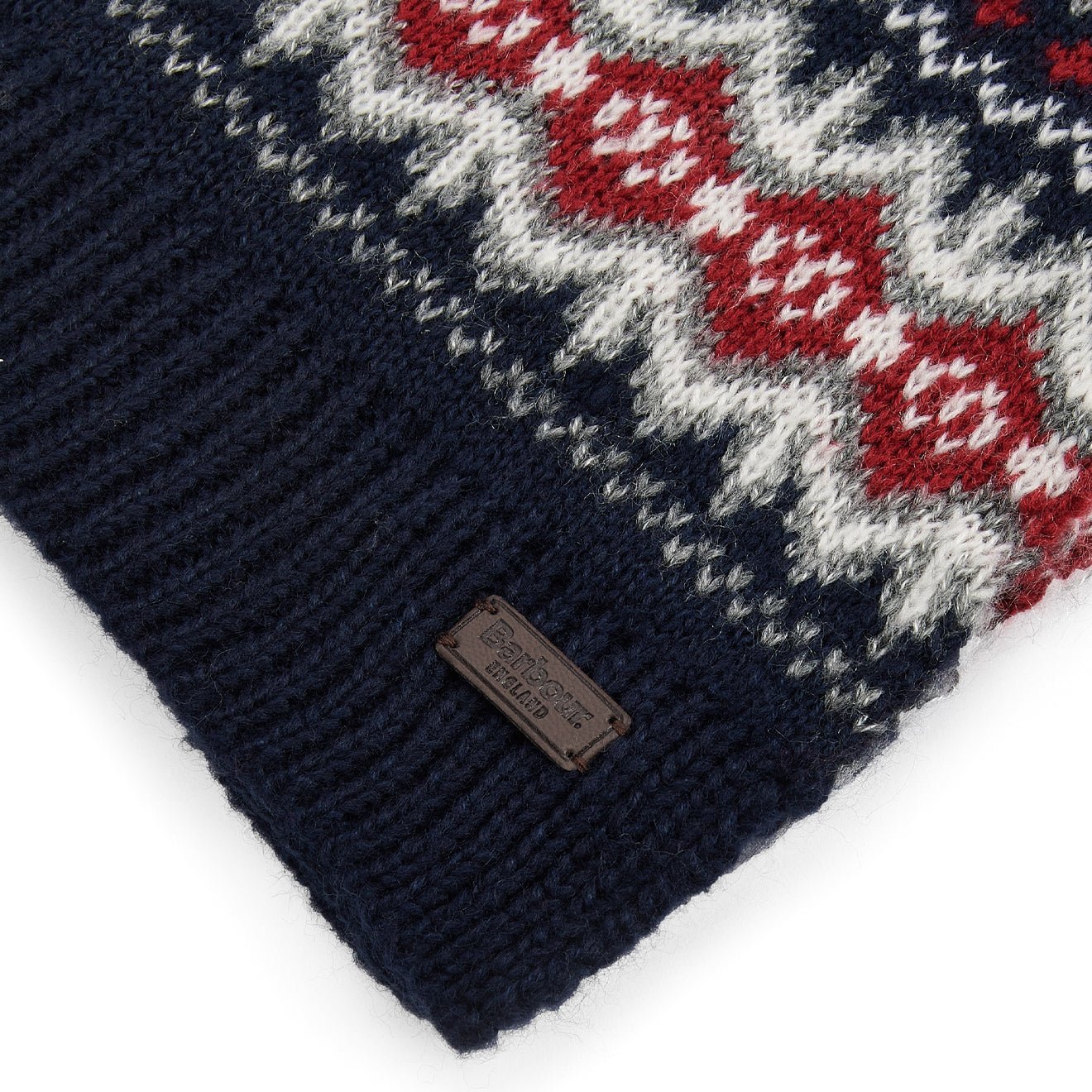 Barbour Case Fair Isle Blanket Blue Granite - The Sporting Lodge