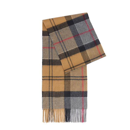 Barbour Cashmere Tartan Scarf Dress Tartan
