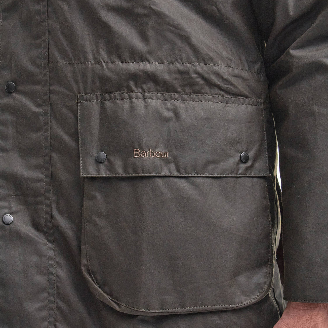 Barbour Classic Durham Waxed Jacket Olive