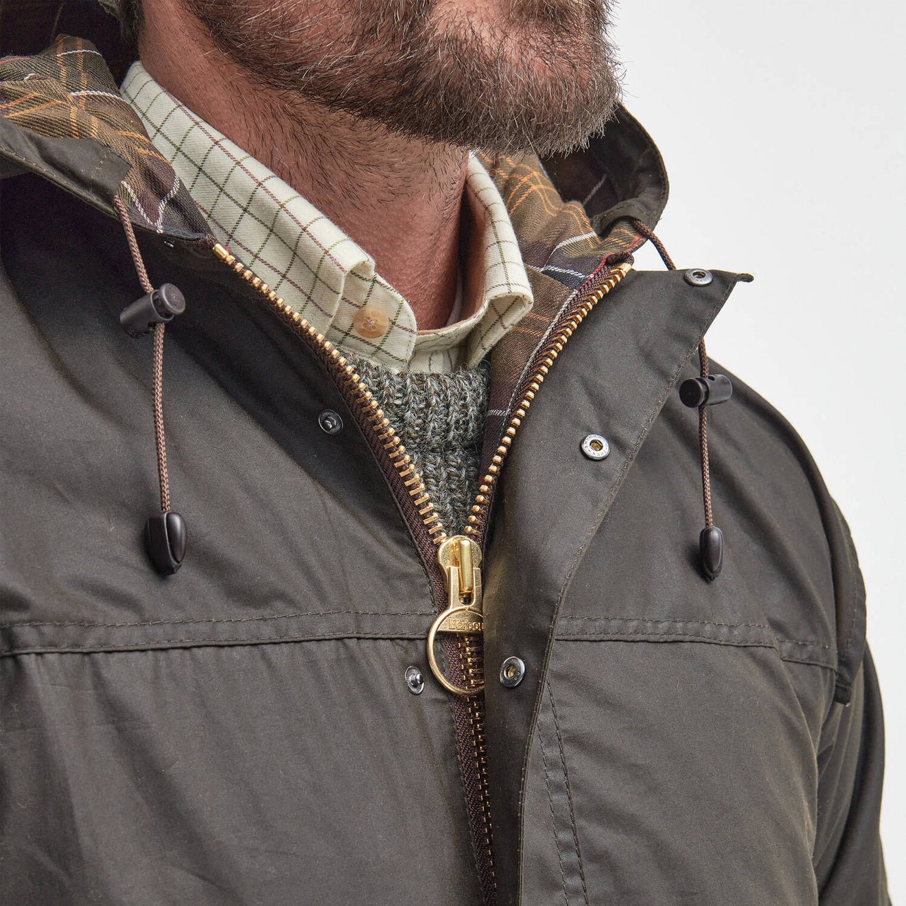 Barbour Classic Durham Waxed Jacket Olive – The Sporting Lodge