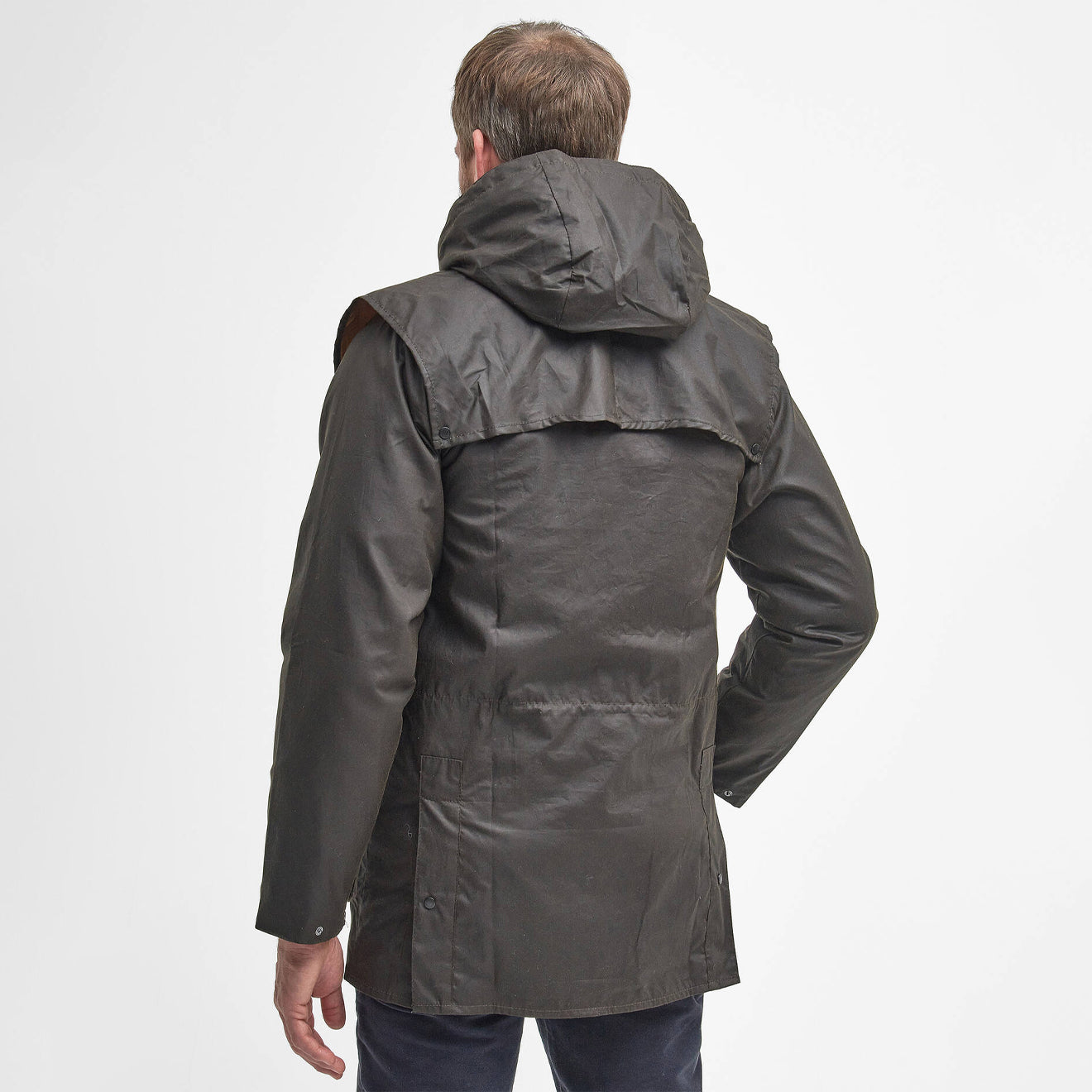Barbour Classic Durham Waxed Jacket Olive