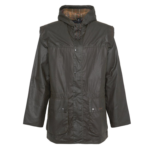 Barbour Classic Durham Waxed Jacket Olive