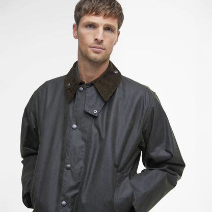 Barbour Classic Northumbria Wax Jacket Olive