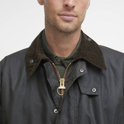 Barbour Classic Northumbria Wax Jacket Olive