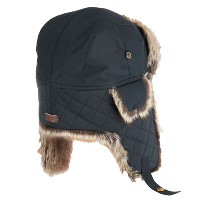 Barbour Cleadon Trapper Black - The Sporting Lodge