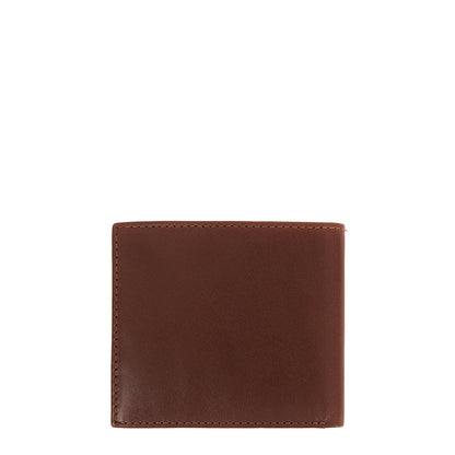 Barbour Colwell Leather Billfold Wallet Brown/Classic
