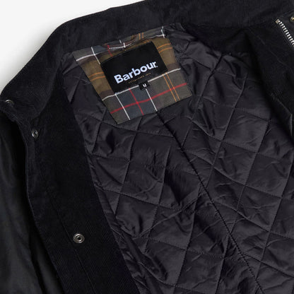 Barbour Corbridge Waxed Jacket Black/Classic