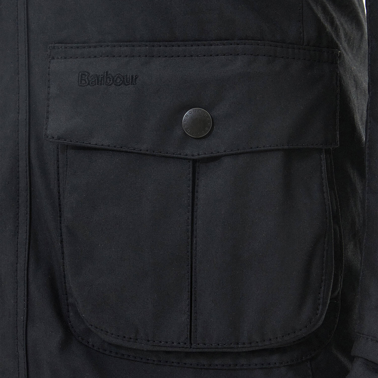 Barbour Corbridge Waxed Jacket Black/Classic