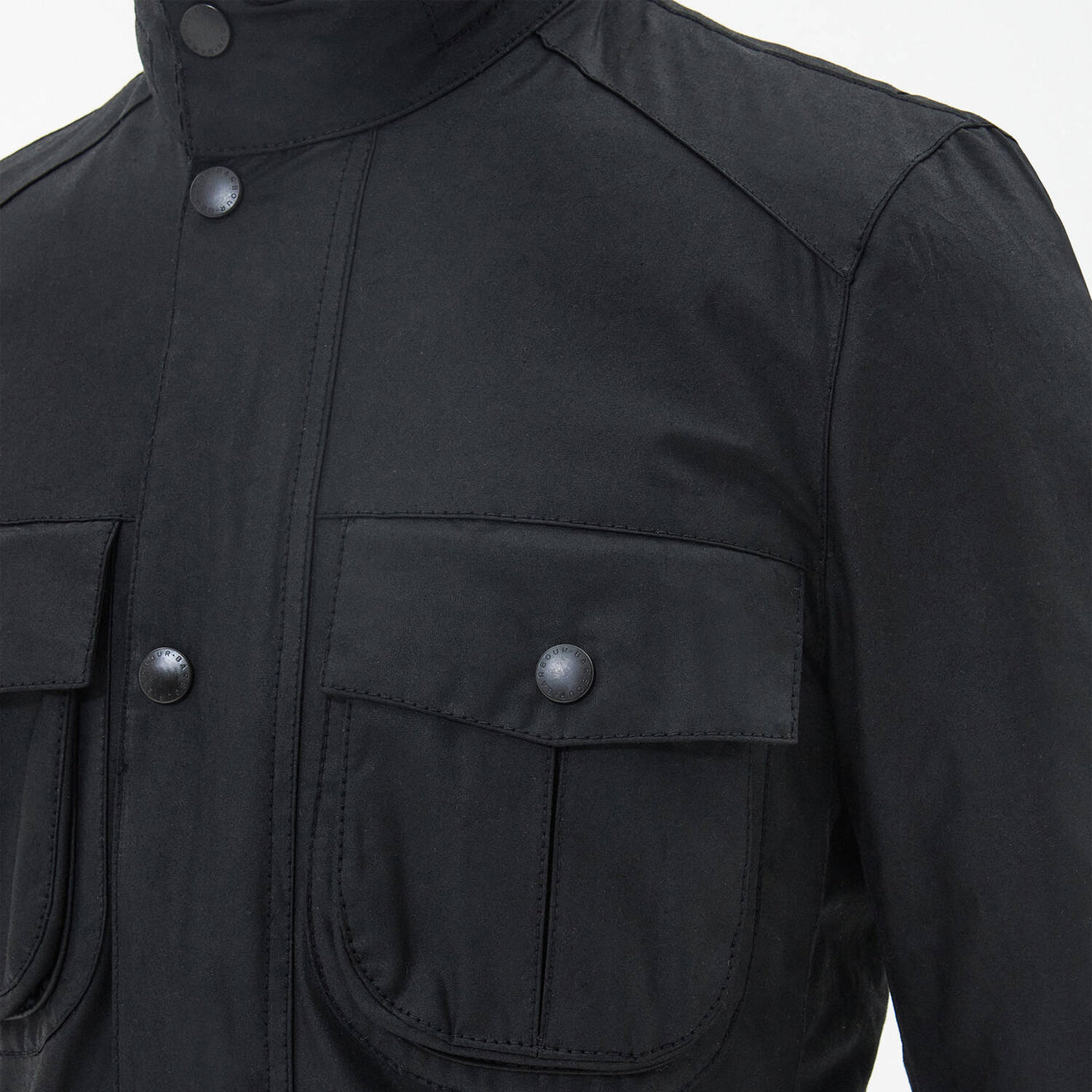 Barbour Corbridge Waxed Jacket Black/Classic
