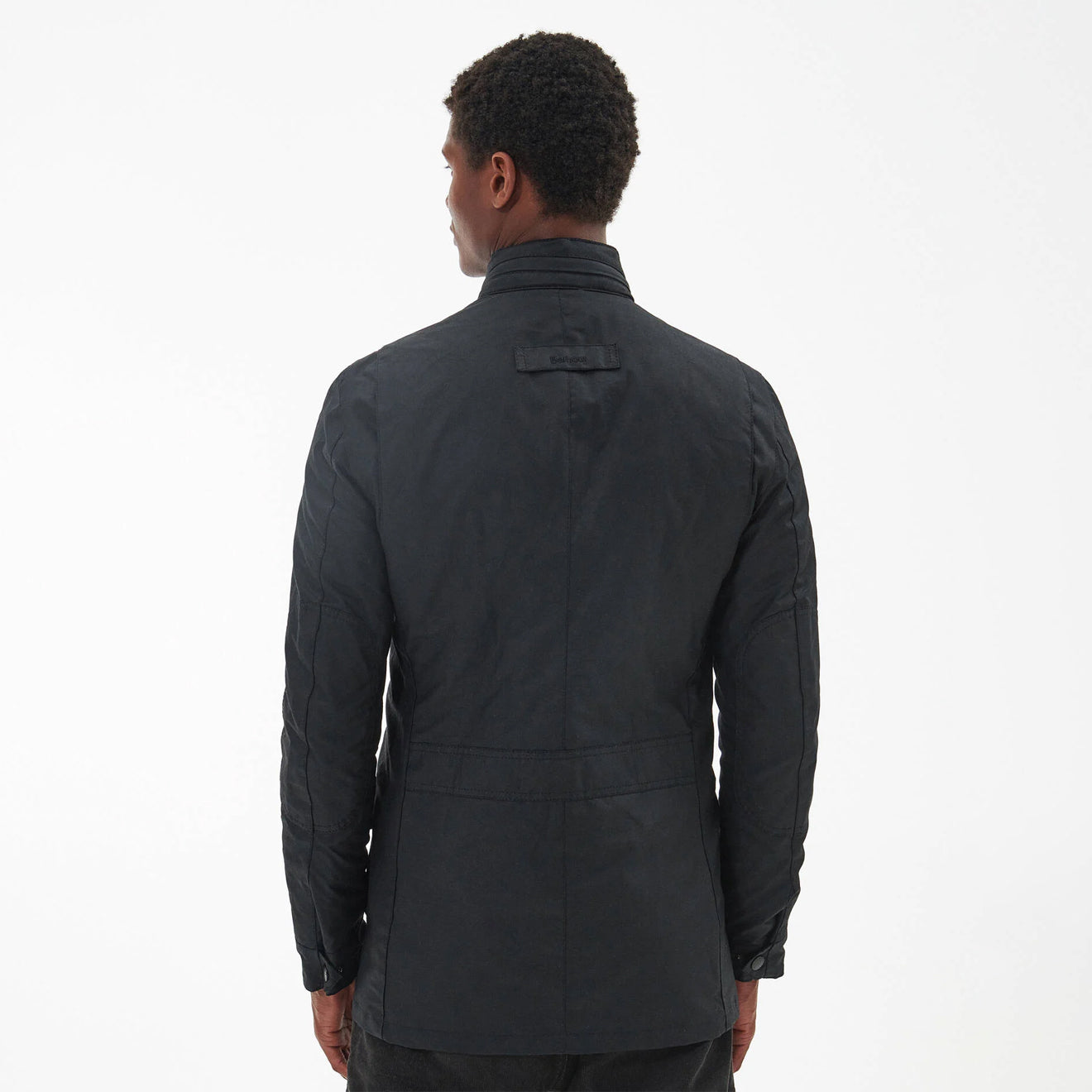 Barbour Corbridge Waxed Jacket Black/Classic