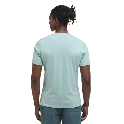 Barbour Cranmer Logo T-Shirt Pale Apple - The Sporting Lodge