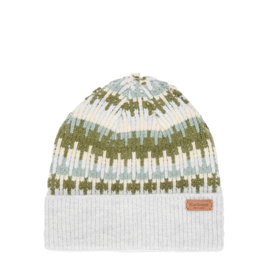 Barbour Craster Beanie Hat Ancient Loden - The Sporting Lodge