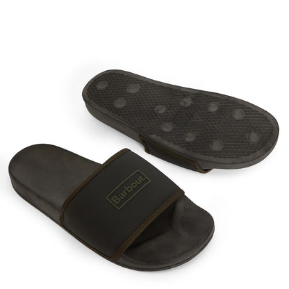 Barbour Cresswell Slider Black