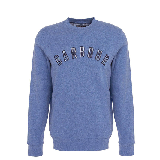 Barbour Debson Crew Neck Sweatshirt Chambray