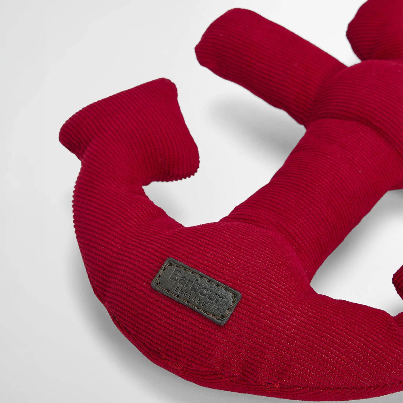 Barbour Dog Anchor Toy Red