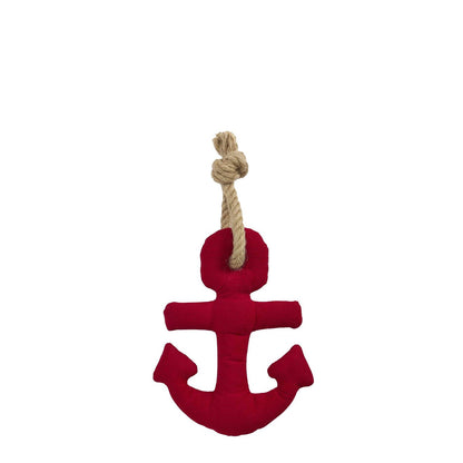 Barbour Dog Anchor Toy Red