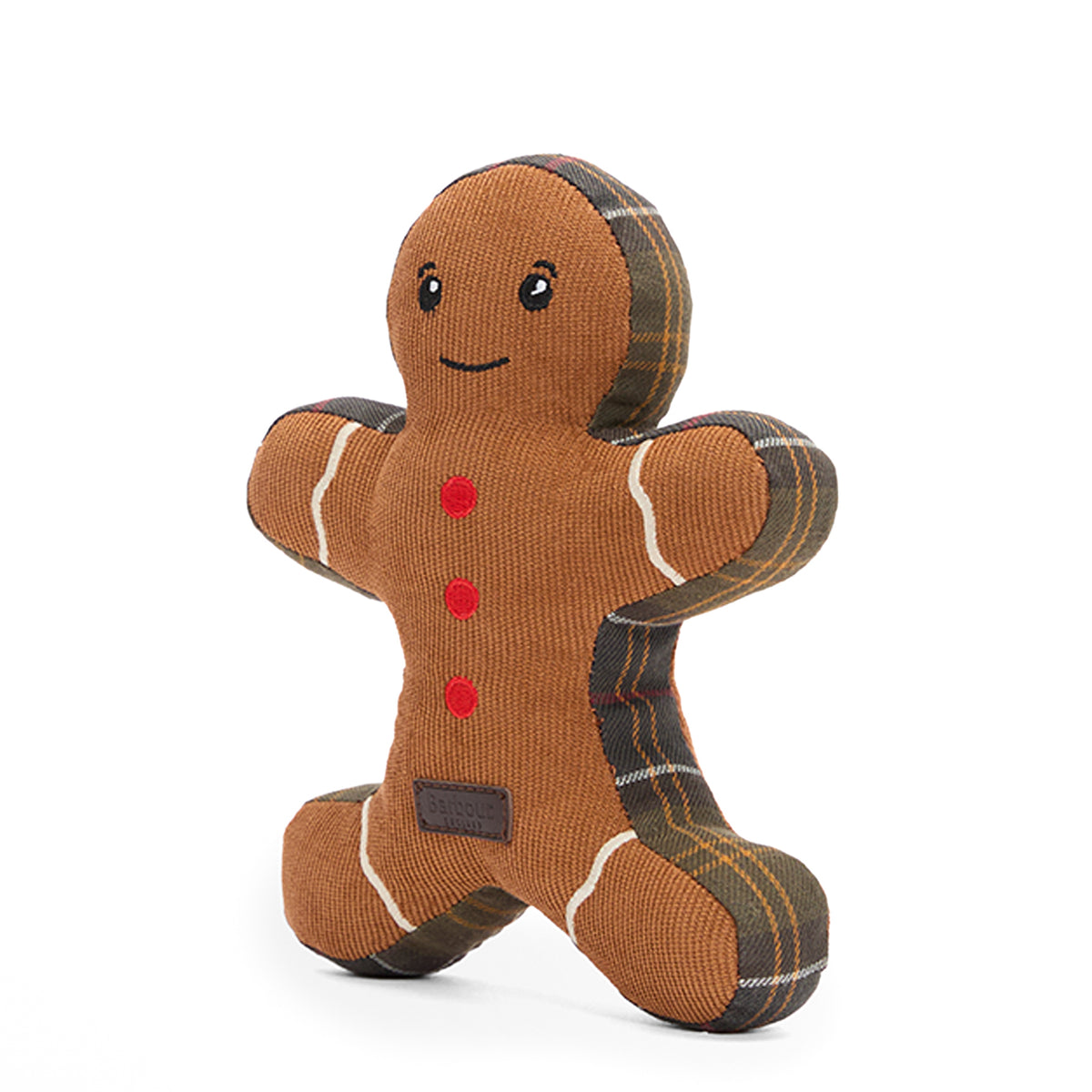 Barbour Dog Christmas Gingerbread Toy Brown