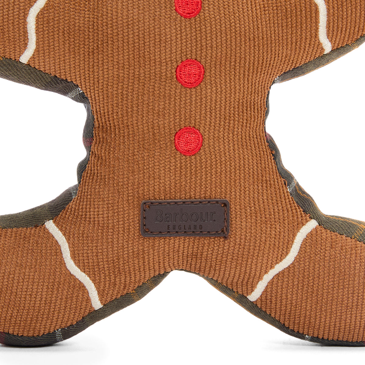 Barbour Dog Christmas Gingerbread Toy Brown