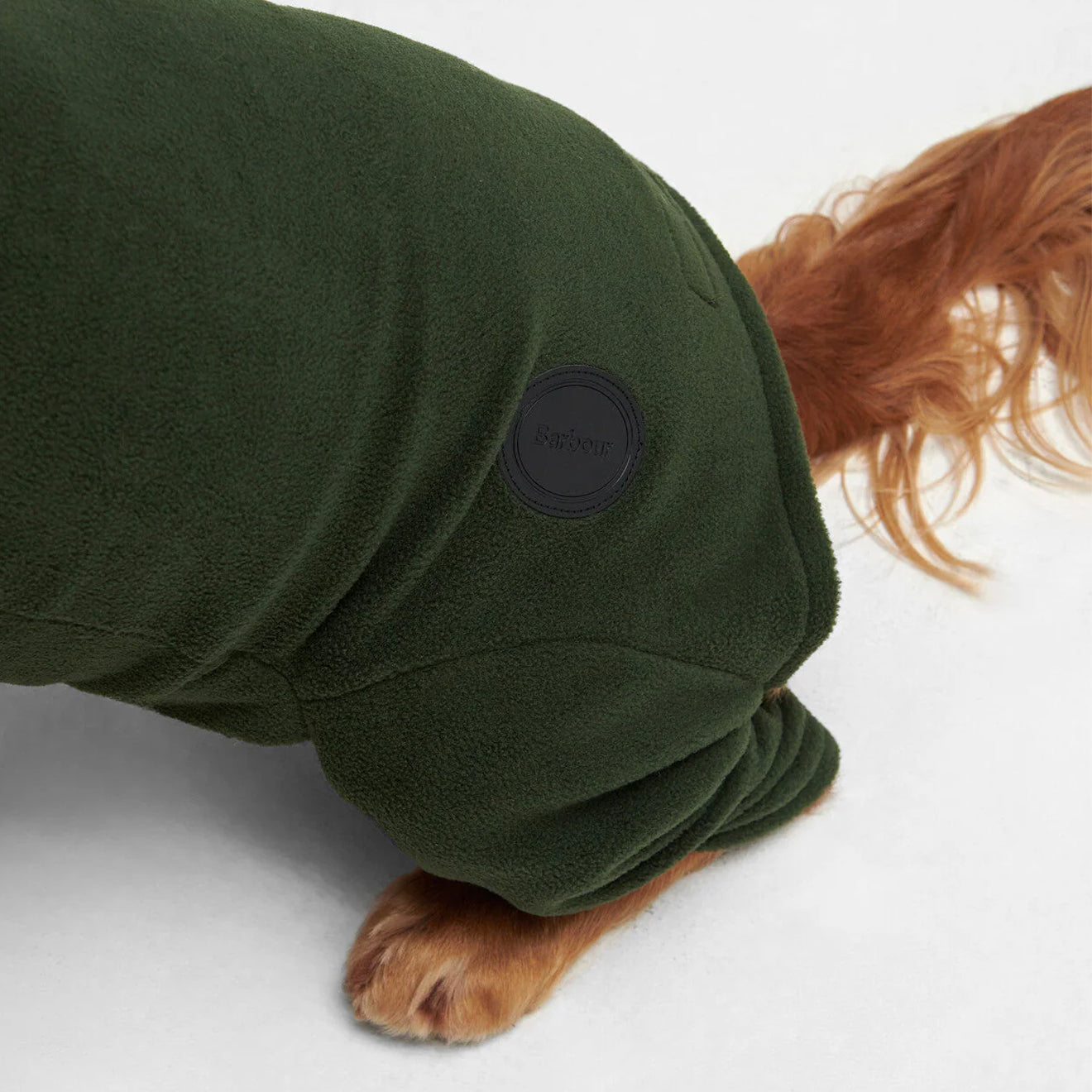 Barbour Dog Fleece All In One Green - The Sporting Lodge