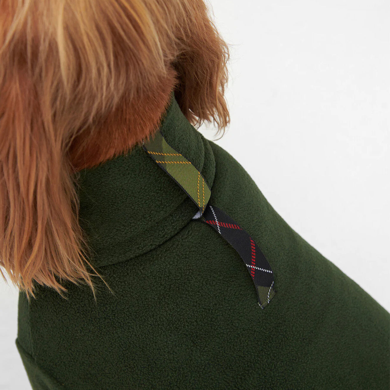 Barbour Dog Fleece All In One Green - The Sporting Lodge